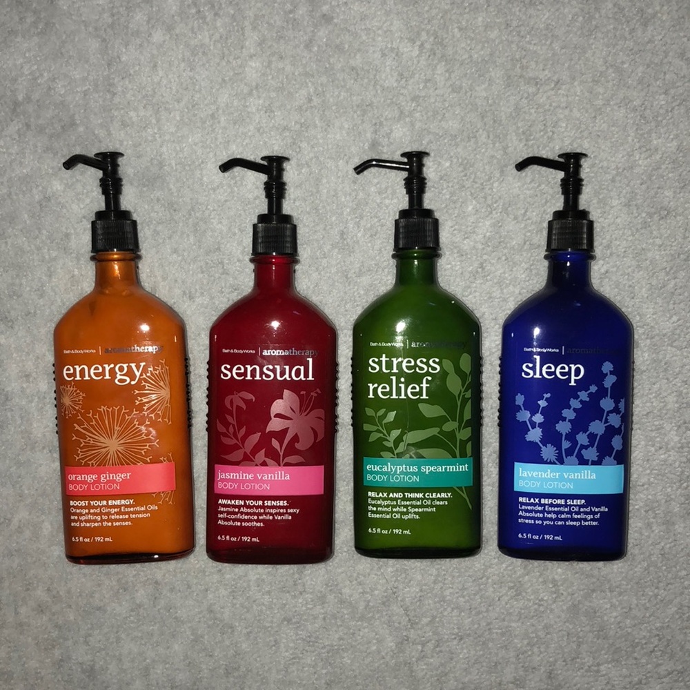 Bath and Body Works Aromatherapy Lotion Set